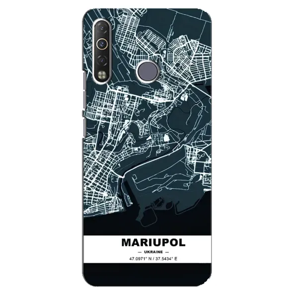 Чехол с принтом «Мариуполь» для TECNO Camon 12 Air CC6