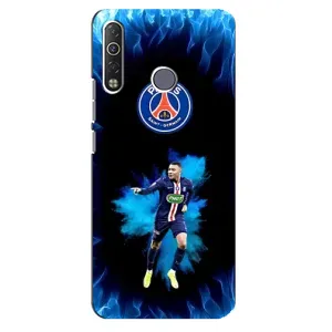 Чехлы Килиан Мбаппе для TECNO Camon 12 Air CC6 (Мбаппе в огне)