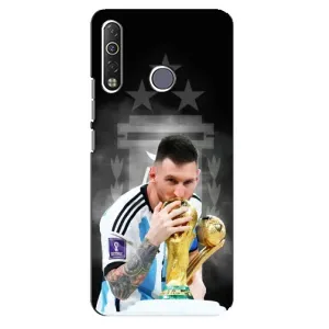 Чехлы для TECNO Camon 12 Air CC6 (Leo чемпион) (AlphaPrint) (Месси Чемпион)