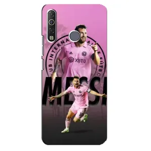 Чехлы для Техно Камон 12 Ейр - Лео Месси Маями (Messi Miami)