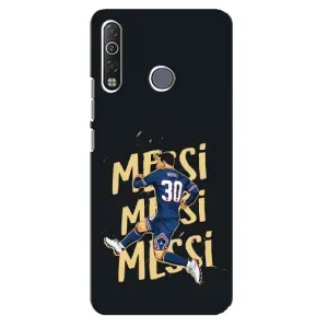 Чехлы для TECNO Camon 12 Air CC6 (Leo чемпион) (AlphaPrint) (Messi ПСЖ)