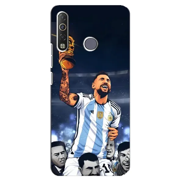 Чохол з принтом «Мессі з кубком» для TECNO Camon 12 Air CC6 Чохол з принтом «Мессі з кубком» для TECNO Camon 12 Air CC6