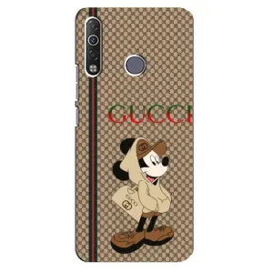 Чехлы ГУЧЧИ для Техно Камон 12 Ейр (AlphaPrint) (Mickey GUCCI)