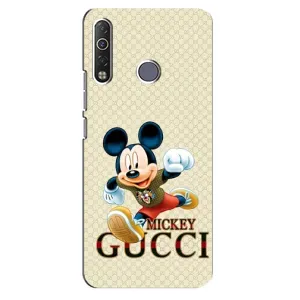 Чехол Disney Mouse TECNO Camon 12 Air CC6 (PREMIUMPrint) (Mikki Gucci)
