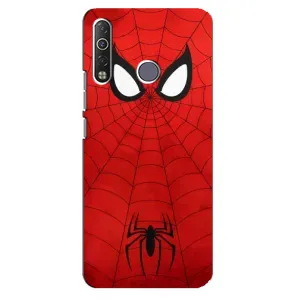 Чехол с человеком пауком для TECNO Camon 12 Air CC6 - (AlphaPrint) (Паук (Марвел))