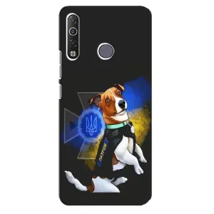 Чохли з картинкою собаки Патрон для TECNO Camon 12 Air CC6 (AlphaPrint) (Патрон собачка)