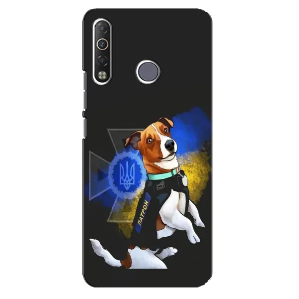 Чехол с принтом «Патрон собачка» для TECNO Camon 12 Air CC6