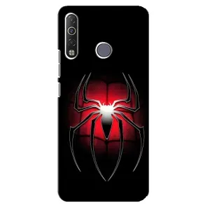 Чехол с человеком пауком для TECNO Camon 12 Air CC6 - (AlphaPrint) (Паук марвел)