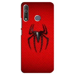 Чехол с человеком пауком для TECNO Camon 12 Air CC6 - (AlphaPrint) (Паук Марвел)
