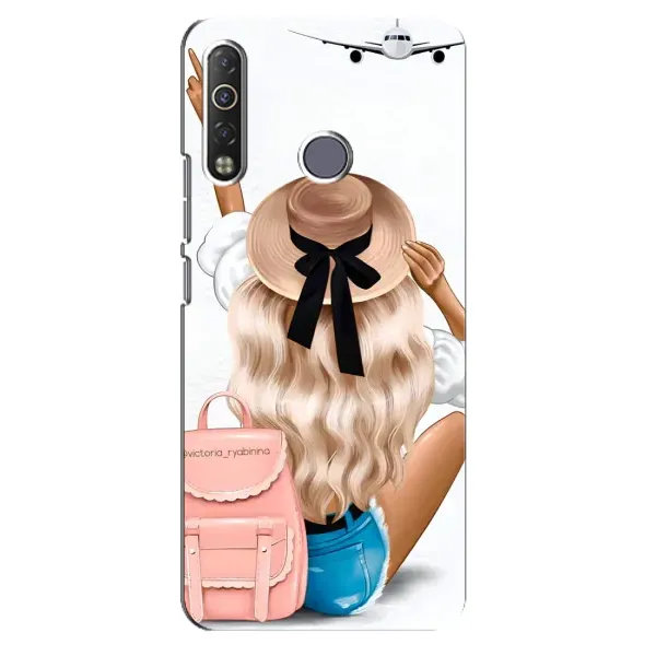 Чехол с принтом «Путешествие» для TECNO Camon 12 Air CC6