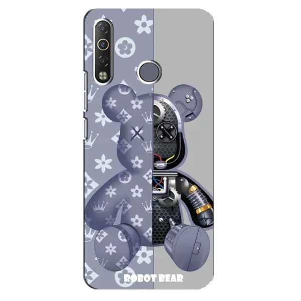 Чохол з принтом «Робот Медведик» для TECNO Camon 12 Air CC6 Чохол з принтом «Робот Медведик» для TECNO Camon 12 Air CC6