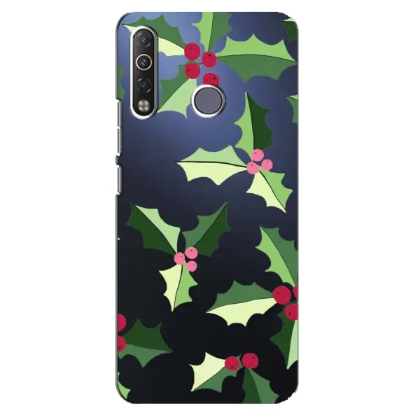 Чехол с принтом «Рождественский фон» для TECNO Camon 12 Air CC6