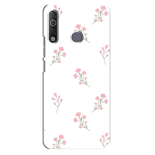 Чохол з принтом «Рожеві квіти» для TECNO Camon 12 Air CC6 Чохол з принтом «Рожеві квіти» для TECNO Camon 12 Air CC6