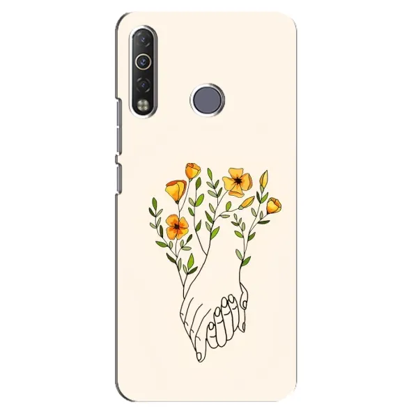 Чохол з принтом «Руки любві» для TECNO Camon 12 Air CC6