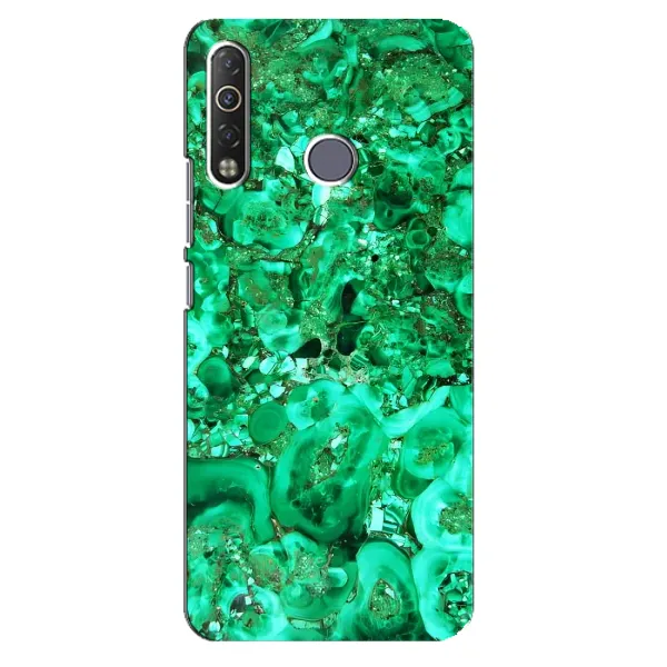 Чехол с принтом «Салатный Мрамор» для TECNO Camon 12 Air CC6 Чехол с принтом «Салатный Мрамор» для TECNO Camon 12 Air CC6
