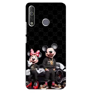 Чехол Disney Mouse TECNO Camon 12 Air CC6 (PREMIUMPrint) (Семья Маусов)
