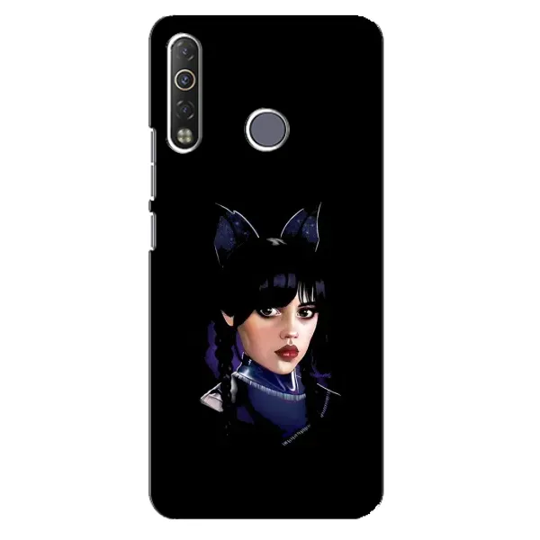 Чехол с принтом «серьезная Уэнздей» для TECNO Camon 12 Air CC6 Чехол с принтом «серьезная Уэнздей» для TECNO Camon 12 Air CC6