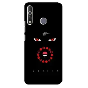 Чехлы на тему: Итачи Учиха для TECNO Camon 12 Air CC6 (AlphaPrint) (глаза Итачи)
