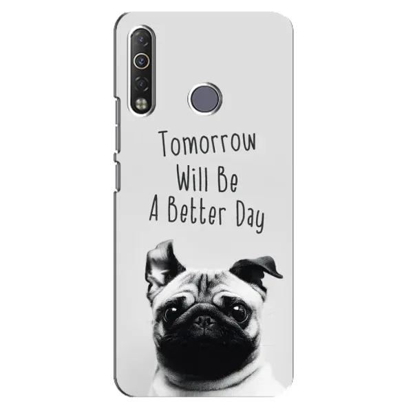 Чехол с принтом «Смешной Мопс» для TECNO Camon 12 Air CC6 Чехол с принтом «Смешной Мопс» для TECNO Camon 12 Air CC6