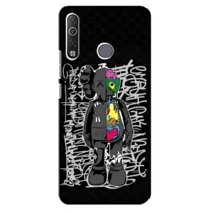 Чехлы для TECNO Camon 12 Air CC6 - Bearbrick Louis Vuitton (PREMIUMPrint) (Стиль Bearbrick)