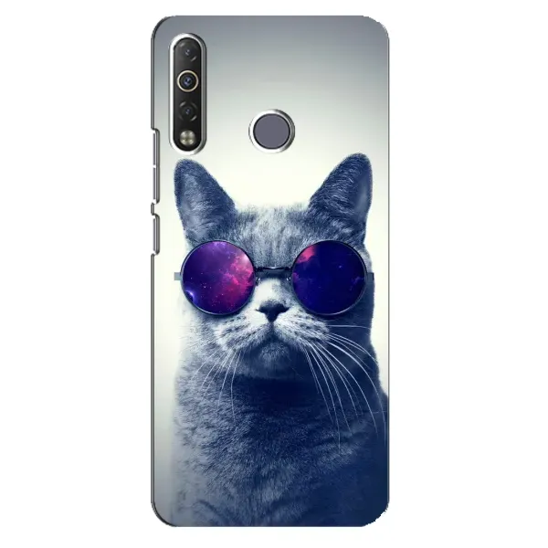 Чехол с принтом «Стильный кот» для TECNO Camon 12 Air CC6 Чехол с принтом «Стильный кот» для TECNO Camon 12 Air CC6