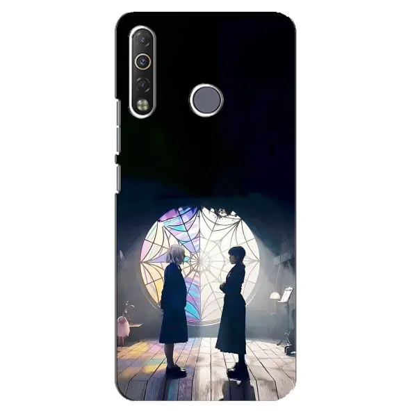 Чехол с принтом «Уэнздей и Инид» для TECNO Camon 12 Air CC6 Чехол с принтом «Уэнздей и Инид» для TECNO Camon 12 Air CC6
