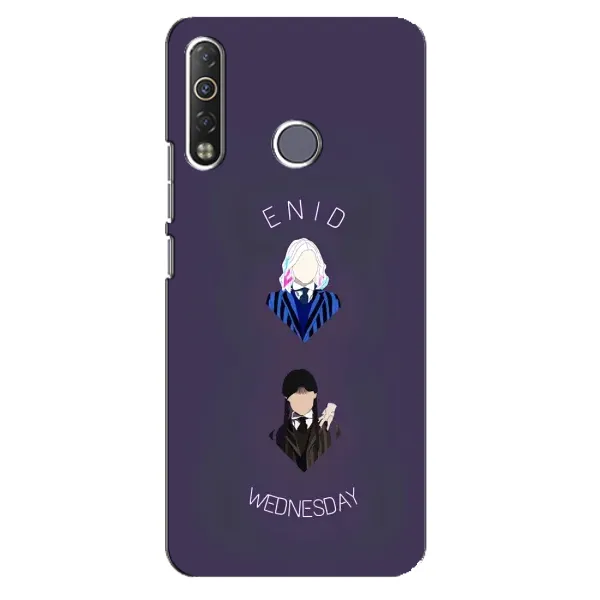 Чехол с принтом «Уэнздей и подруга» для TECNO Camon 12 Air CC6 Чехол с принтом «Уэнздей и подруга» для TECNO Camon 12 Air CC6