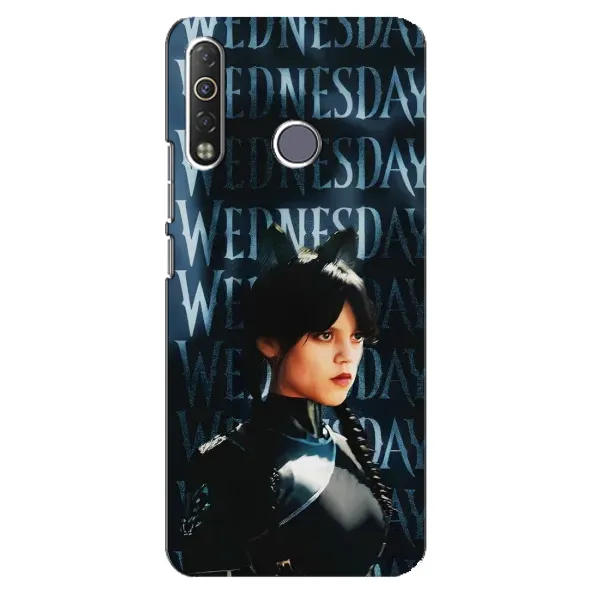 Чехол с принтом «Уэнздей кошка» для TECNO Camon 12 Air CC6 Чехол с принтом «Уэнздей кошка» для TECNO Camon 12 Air CC6