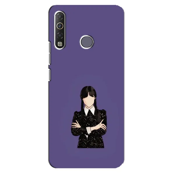 Чехол с принтом «Уэнздей в черном» для TECNO Camon 12 Air CC6 Чехол с принтом «Уэнздей в черном» для TECNO Camon 12 Air CC6
