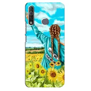 Чохол для Патріота України TECNO Camon 12 Air CC6 - (AlphaPrint) (Україночка)