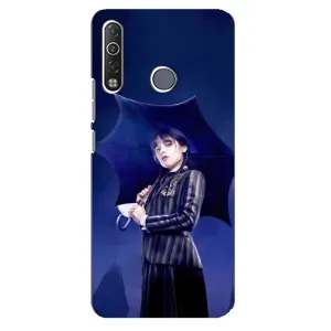 Силиконовый чехол с картинкой для TECNO Camon 12 Air CC6 (Венсдей)