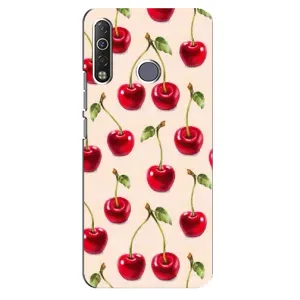 Чехлы с Фруктами для TECNO Camon 12 Air CC6 (VPrint) (Вишня)
