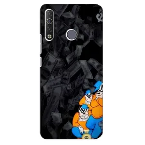 Чехлы с крутыми принтами для TECNO Camon 12 Air CC6 - (PREMIUMPrint) (Воры)