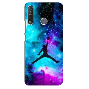Чехлы для TECNO Camon 12 Air CC6 - с картинкой JORDAN (AlphaPrint) (Яркий Джордан)