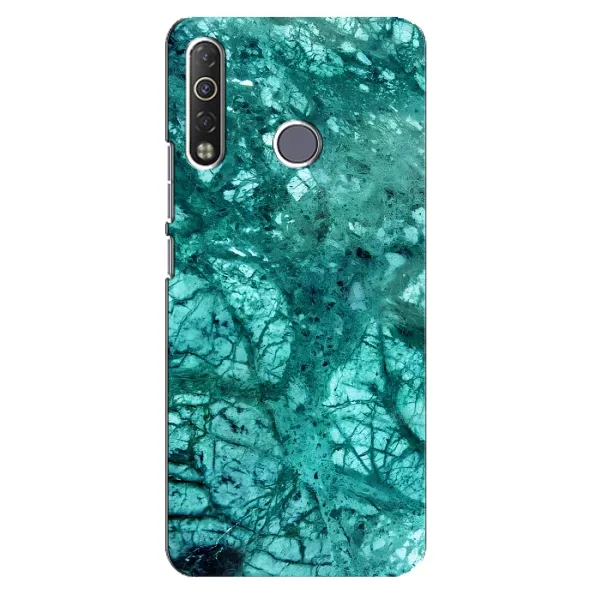 Чехол с принтом «Зеленый мрамор» для TECNO Camon 12 Air CC6 Чехол с принтом «Зеленый мрамор» для TECNO Camon 12 Air CC6