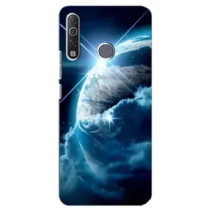 Космические Чехлы для Техно Камон 12 Ейр (VPrint) (Земля с космоса)