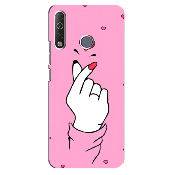 Чехол с принтом «Знак Love» для TECNO Camon 12 Air CC6