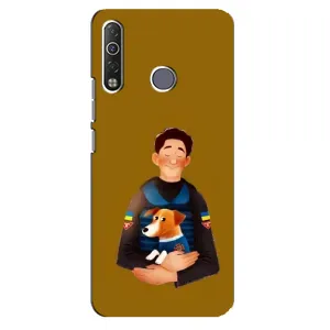 Чохли з картинкою собаки Патрон для TECNO Camon 12 Air CC6 (AlphaPrint) (ЗСУ Патрон)