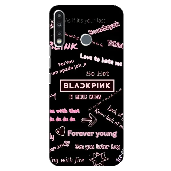 Чохол з принтом «BLACKPINK» для TECNO Camon 12 CC7