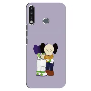 Чехлы для TECNO Camon 12 CC7 - Bearbrick Louis Vuitton (PREMIUMPrint) (Дружба Беарбрик)