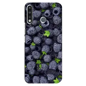 Чехлы с Фруктами для TECNO Camon 12 CC7 (VPrint) (Ежевика)