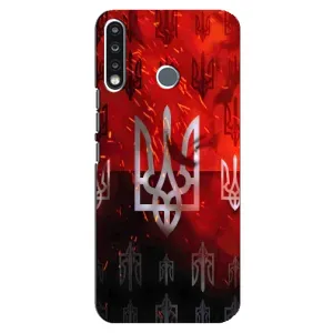 Украинские Чехлы для TECNO Camon 12 CC7 с картинкой УПА (AlphaPrint) (ГЕРБ УПА)