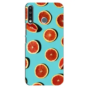 Чехлы с Фруктами для TECNO Camon 12 CC7 (VPrint) (Грейпфрут)