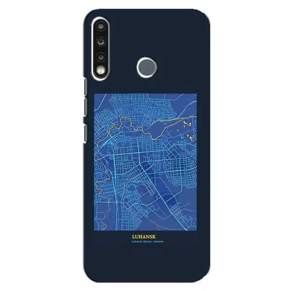 Чехол с принтом «Гуганск» для TECNO Camon 12 CC7