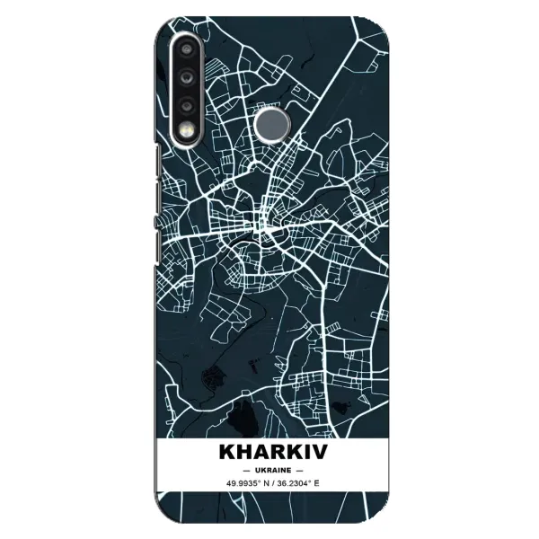 Чехол с принтом «Харьков» для TECNO Camon 12 CC7