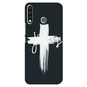 Чехол для TECNO Camon 12 CC7 (AlphaPrint) - (Христианские) (Иисус)