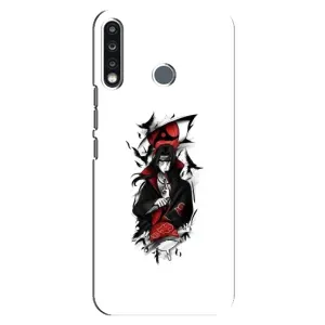 Чехлы на тему: Итачи Учиха для TECNO Camon 12 CC7 (AlphaPrint) (Итачи с атрибутами)