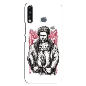 Чехлы для TECNO Camon 12 CC7 с принтом Тараса Шевченко (AlphaPrint) (Козак Шевченко)
