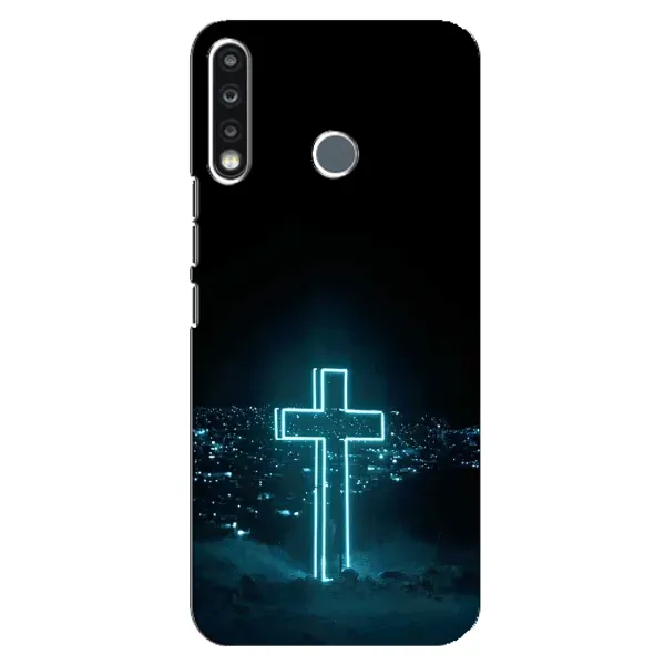 Чохол з принтом «Хрест і місто» для TECNO Camon 12 CC7