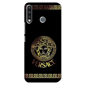 Чехлы VERSACE для Техно Камон 12 СС7 (PREMIUMPrint) (Logo Versace)